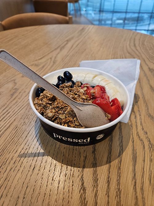 OG Acai Bowl at Aria Hotel - Pressed Juicery in Las Vegas