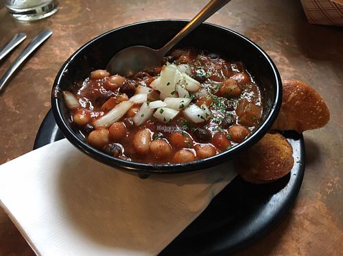 Vegan 3 Bean Chili  at The Thirsty Pig in Portland