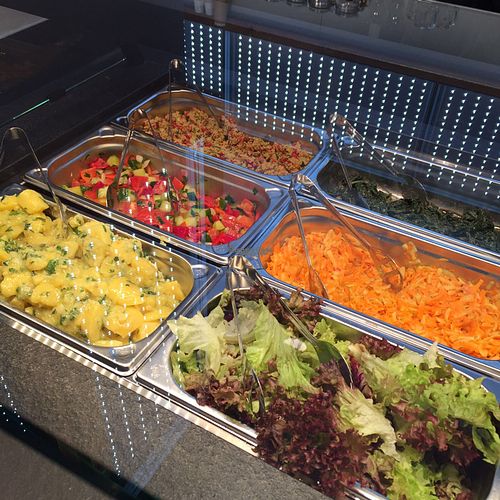 Great salads at Mom's Table  in Augsburg