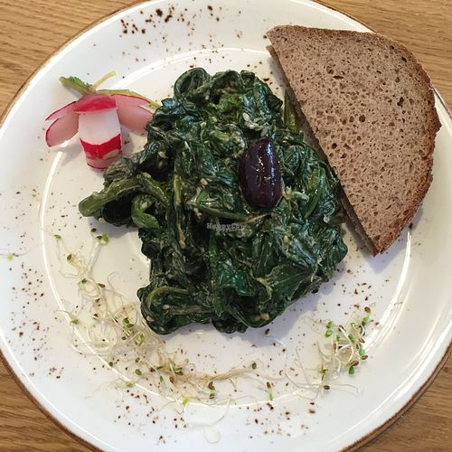 delicious spinach at Mom's Table  in Augsburg