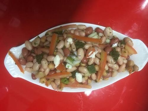 VEGAN MIX BEAN SALAD at Vegeto in Brisbane