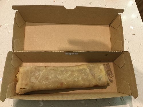 potato wrap at Vegeto in Brisbane