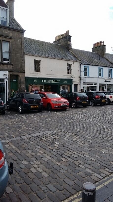 outside at Holland & Barrett in St Andrews