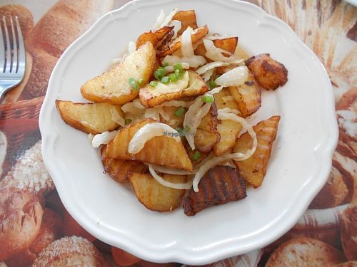 The Continental Bakery & Restaurant - home fries with onion at The Continental Bakery & Restaurant  in Pattaya