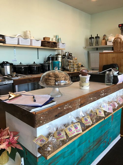 Front counter  at Not Your Sugar Mamas in Vineyard Haven