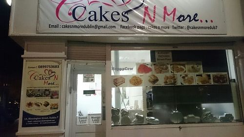 The outside  at Cakes N More in Dublin