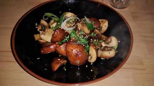 Mushrooms at Primeur Cantine in Paris