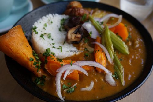 Curry (Plate of the Day) at Primeur Cantine in Paris