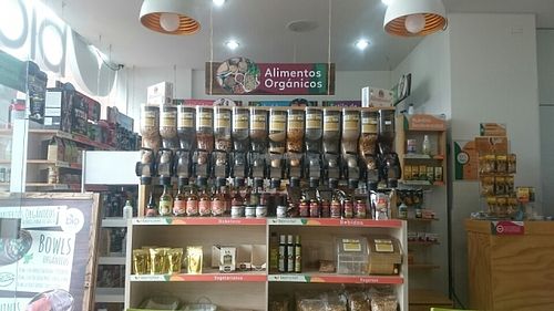 organic shop  at Biomarket Salitre in Bogota