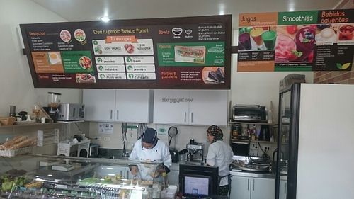 kitchen  at Biomarket Salitre in Bogota