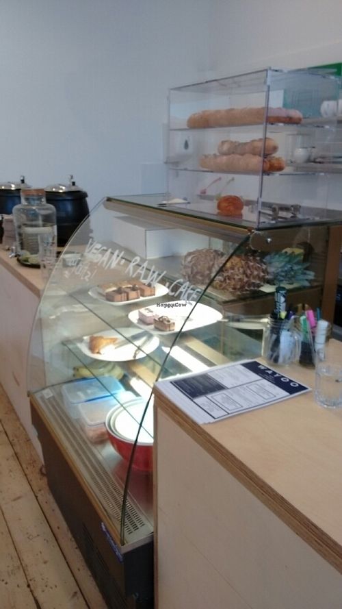 plenty of snacks at Wayoo Juicery  in Edinburgh