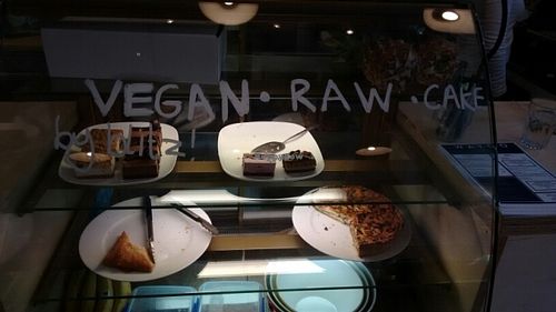 raw Vegan cake anyone  at Wayoo Juicery  in Edinburgh