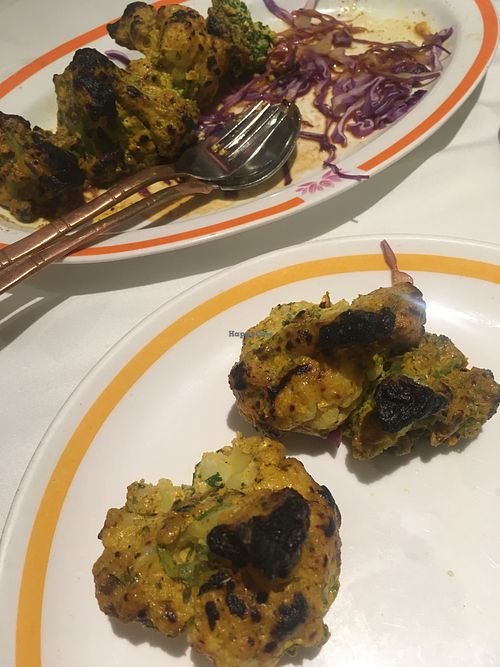 Broccoli and cauliflower in spicy sauce  at My Govinda's Restaurant in Dubai