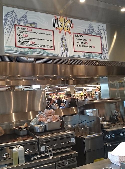 wiz Kid counter at the Whole Foods.  at Wiz Kid in Philadelphia