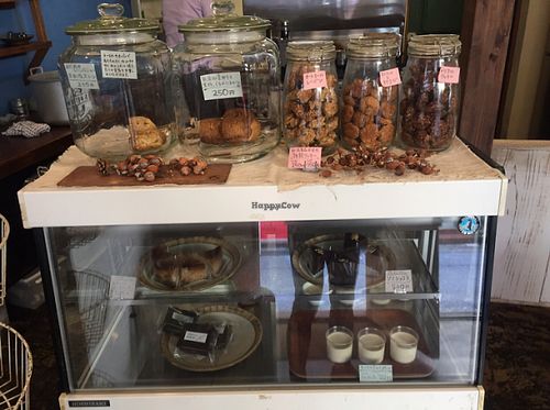 vegan desserts and cookies at Mana in Naha