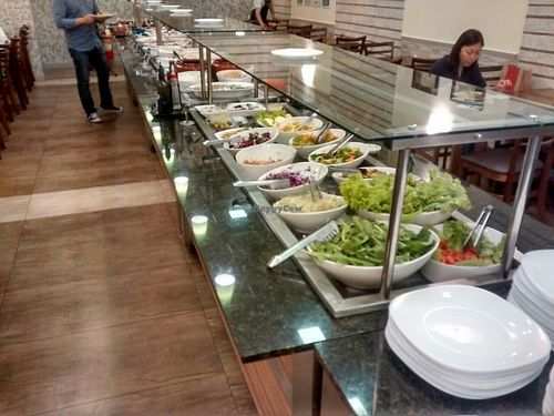 Buffet at Loving Hut - Jardins   in Sao Paulo