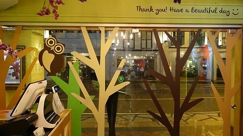 interior decor at Nature Cafe in Central Singapore