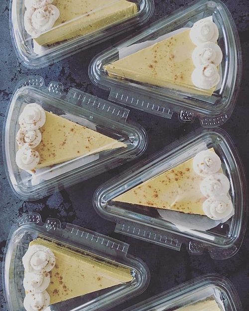 Raw Vegan Pumpkin Spice Cheesecake at Foodwise Kitchen in Arcata