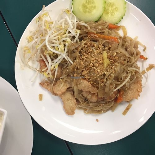 No.11 on the menu says fried noodles but is actually just padthai at Gifts from Heaven in Auckland