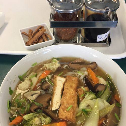 duck noodle soup at Gifts from Heaven in Auckland