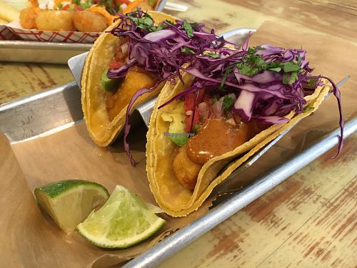 Baja tacos YUM at Curia on the Drag Food Truck in Gainesville