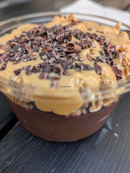 Cacao and peanut butter acai bowl - L size at Superfood Deli - Mariahilfer in Vienna