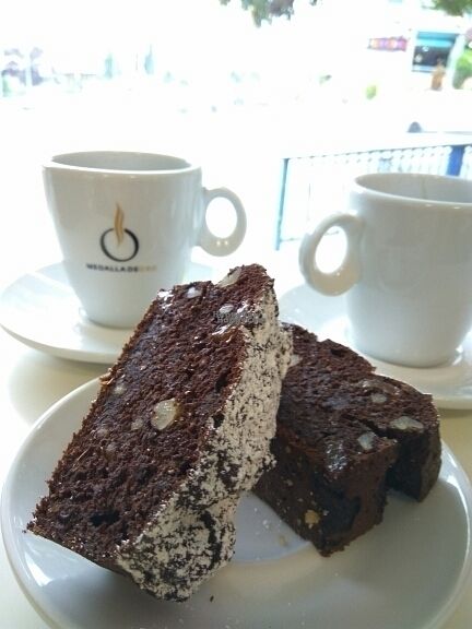 Brownie at Panaderia BurguilloMelo in Collado Villalba