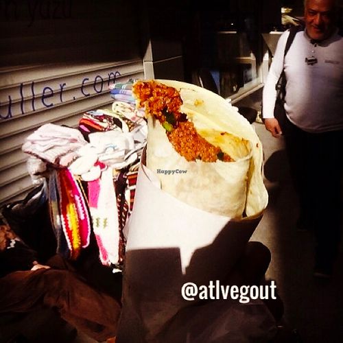 wrap at Cigkofteci Ali Usta in Istanbul