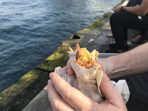 Spicey roll at Cigkofteci Ali Usta in Istanbul