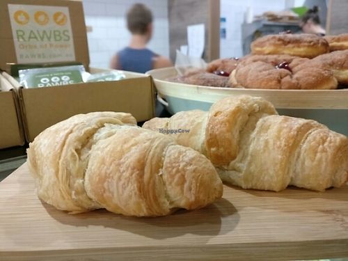 vegan crosoints  at Wombat Cafe & Store in Dromana