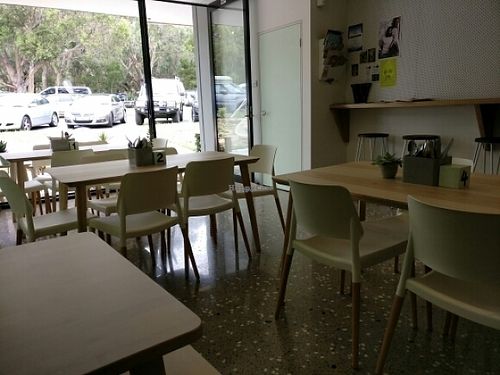 comfortable seating and outdoor area at Wombat Cafe & Store in Dromana