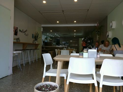 seating at Wombat Cafe & Store in Dromana
