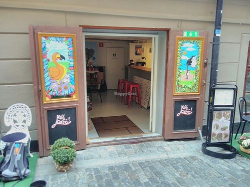 entrance at Mitt Cafe in Stockholm