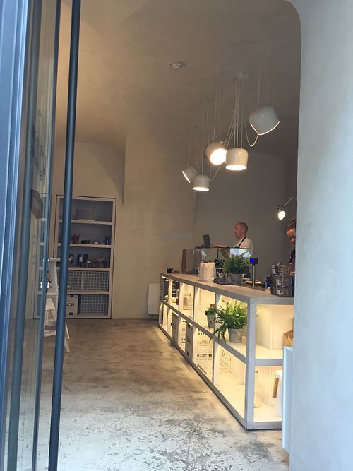 Barc at Fach Juice Shop in Bratislava