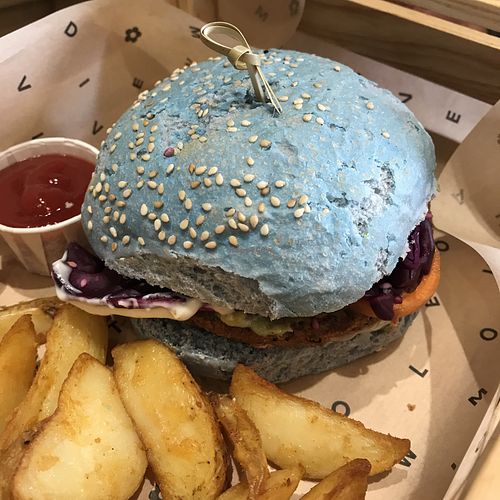 Puffi Burger   at Flower Burger in Rome