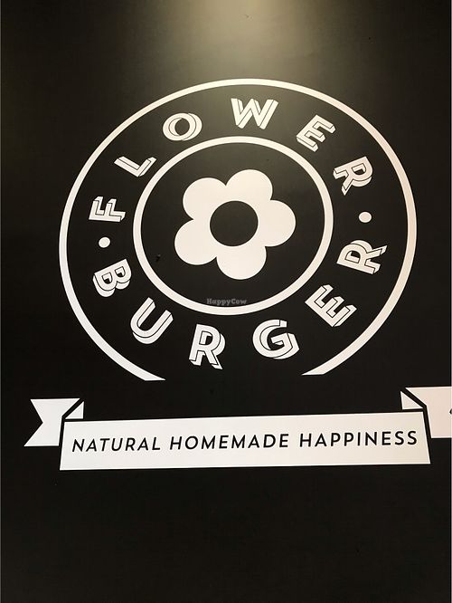 branding 👍 at Flower Burger in Rome