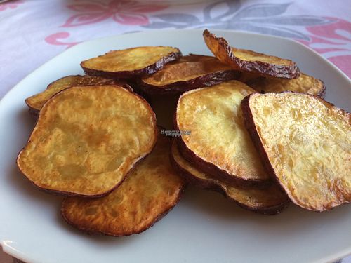 fried camote  at Donde la Tia Sonia in Isla De Pascua