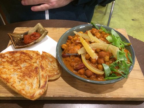 Nort African beans at Laneway Cafe in Devonport