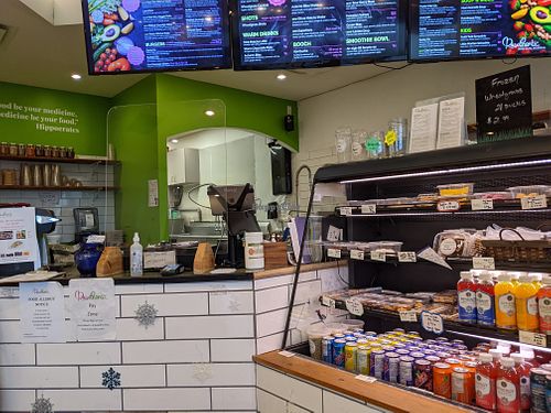 Courtenay location interior at Rawthentic Eatery in Courtenay