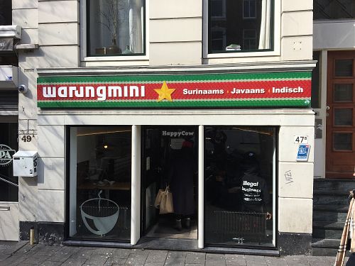 Front at Warung Mini in Rotterdam
