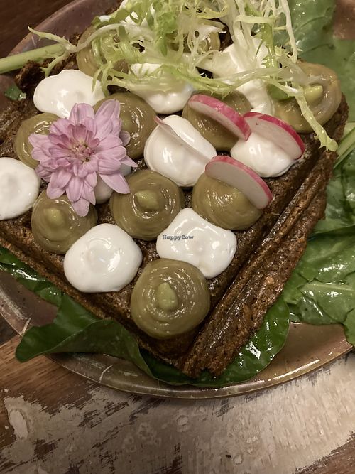 Falafel waffel  at Hearth  in Amsterdam