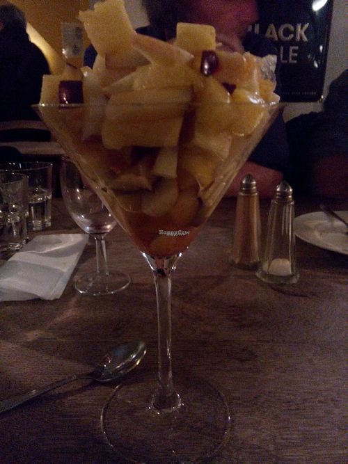 Dessert at Faja Lobi in Ghent