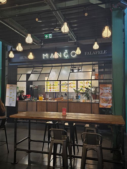 The restaurant at Mango Vegan Street Food - Hala Koszyki in Warsaw