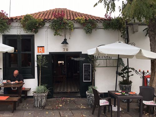 Outside at Tasca la Fuente in La Palma