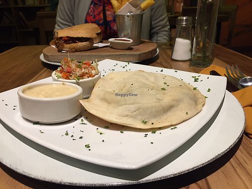 philly steak and sandwich with falafel at El Maple in Quito