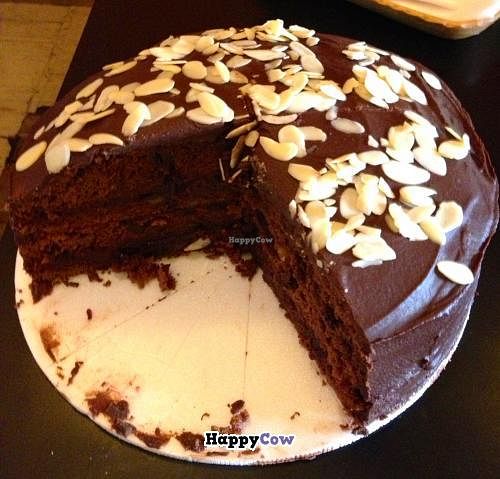 Vegan chocolate cake at El Maple at El Maple in Quito