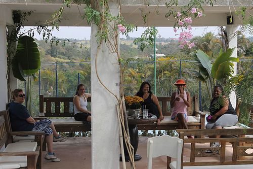 Recreation Area at Veg Point at Match Point Spa in Jundiai