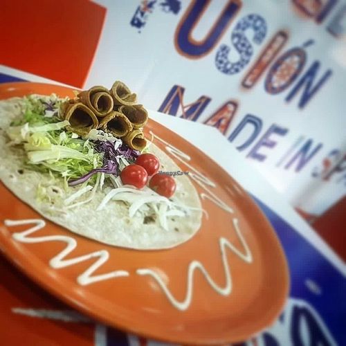 Seitan Kebab at Anatolia Kebab in Mostoles