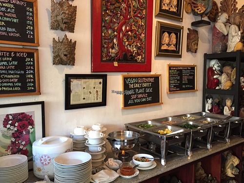 buffet at Sawobali  in Ubud