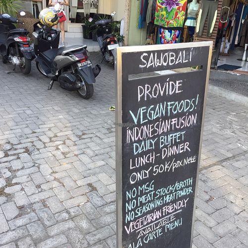 sign at Sawobali  in Ubud